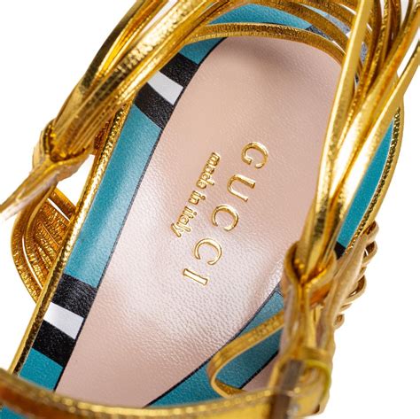 gucci allie sandals|authentic Gucci sandals women.